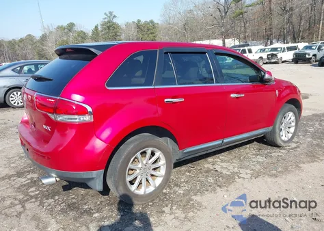 2012 Lincoln Mkx из США, поврежденный, VIN 2LMDJ6JK4CBL16571